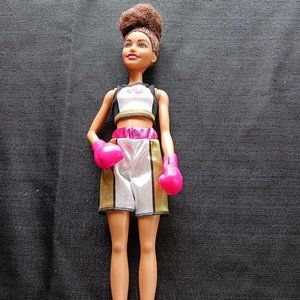 Career Barbie as a Boxer